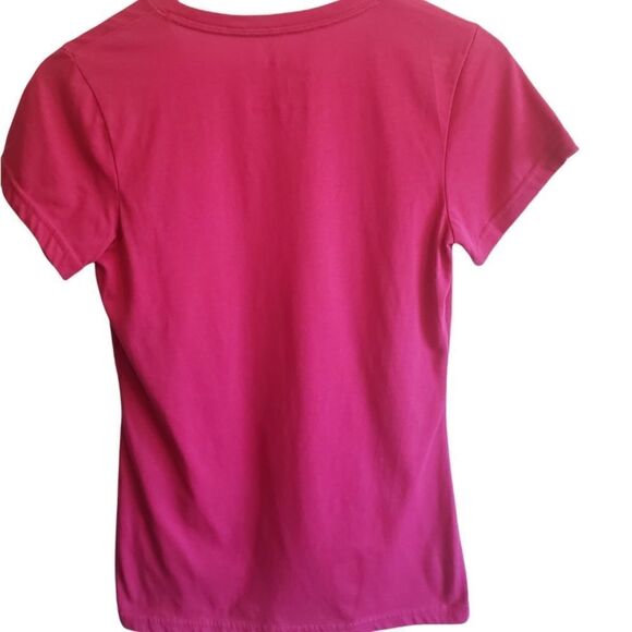 Nike Pink Slim Fit Tee - Picture 2 of 3
